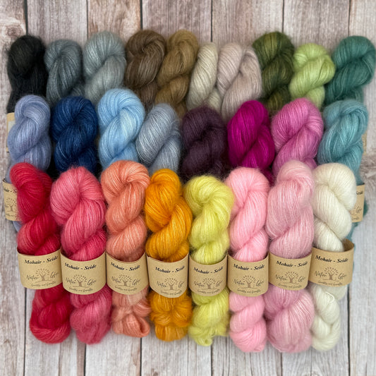 Mohair / Seide